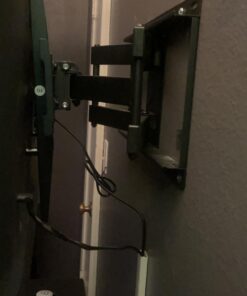 Mounting Dream TV Wall Mount for 32-65 Inch TV, TV Mount with Swivel and Tilt, Full Motion TV Bracket with Articulating Dual Arms, Fits 16inch Studs, Max VESA 400X400 mm, 99lbs, MD2380 30 61Gu1yYhzL