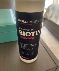 Ultra Biotin Shampoo for Thinning Hair - Extra Strength Volumizing Shampoo for Men and Women with B Vitamins and Rosemary Essential Oil - Sulfate Free Shampoo Biotin Formula for Hair and Scalp Care Sandalwood 39 61GuHxaOc5L