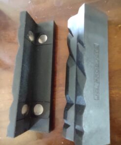 JCL Vise Jaws - Nylon, Multipurpose 4" - Use on any Metal Vise, Magnetic Reversible Pads, Clamp Flat or Round Products 4 Inches 35 61GuQYqOOEL