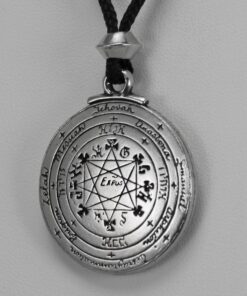 Pewter Pentacle of Solomon Pendant - 1.25 Inch Diameter 13 61GwASXs0dL