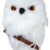 Kurt S. Adler YAMC2220 Hanging Owl Ornament with Branch, 3.93", White 2 61GxcE8GxNL