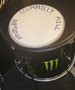 Evans EQ Single Pedal Patch, Black Nylon 23 61GyB0luG1L