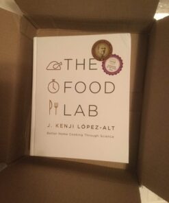 The Food Lab: Better Home Cooking Through Science Hardcover, Illustrated 30 61GzLn64GL