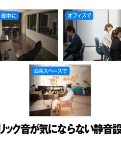 バッファロー Buffalo BSMBU19BK USB Mouse, Wired, 5 Buttons, Quiet, Equipped with Back/Forward Buttons, BlueLED black (black 19-3911tcx) Main unit only 9 61GzRcBiAgL