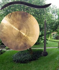 Alternative view of Woodstock Wind Chimes for Outside, Garden Decor, Hanging Gong, 17'' Wind Gongs for Outdoor, Patio, Home or Garden Decor Christmas/Hanukkah Gifts (WCBHG)