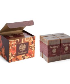 Bali Soap - Cinnamon Natural Soap - Bar Soap for Men & Women - Bath, Body and Face Soap - Vegan, Handmade, Exfoliating Soap - 6 Pack, 3.5 Oz each 3.5 Ounce (Pack of 6) 5 61H8kPhrwFL