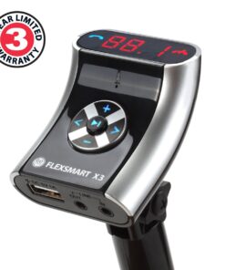 GOgroove FlexSMART X3 Mini Bluetooth Car Adapter for Handsfree Calling, USB Charging, Music Controls for Smartphones, MP3 Players - Aux Bluetooth Adapter for Car - FM Radio Transmitter (Updated 2023) 22 61H9tlVpA4L