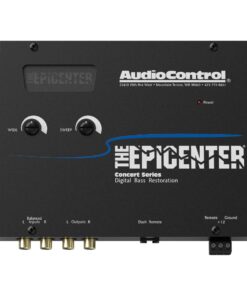 Alternative view of AudioControl Epicenter Digital Bass Control Processor, Car Audio Enhancer with Wired Remote Control (Black) Processor Only