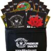 Buffalo Bills 12-Piece Beef Jerky Sampler Black 6-Pack Gift Cooler (12 assorted 1.5oz jerky packs) Standard Black 21 61HCSuySEfL