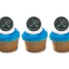 Hockey Puck Ring Cake Cupcake Topper (24-Pack) 15 61HDyULM5mL