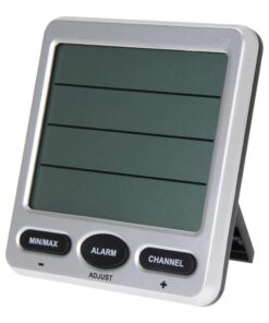 Ambient Weather WS-10 Wireless Indoor/Outdoor 8-Channel Thermo-Hygrometer with Three Remote Sensors 26 61HEcsljAhL