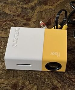 Mini Projector, PVO Portable Projector for Cartoon, Kids Gift, Outdoor Movie Projector, LED Pico Video Projector for Home Theater Movie Projector with HDMI USB Interfaces and Remote Control projector YG300Pro 43 61HGHkLQUmL