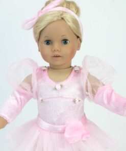 Sophia's - 18" Doll - Ballet Recital Set, Ballet Slippers & Tights - Light Pink 5 Piece 17 61HI5WW LuL 3