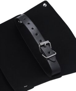 iiniim Men's Adjustable Faux Leather Body Chest Harness with Shoulder Armors Buckles 19 61HJ0HMCr6L