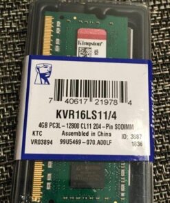 Kingston Technology KVR16LS11/4 4GB 1600MHz DDR3L PC3-12800 1.35V Non-ECC CL11 SODIMM Intel Laptop Memory 16 61HJlaNnc8L