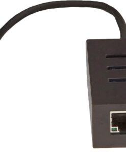 Amazon Basics USB 3.1 Type-C to 3 Port USB Hub with Ethernet Adapter - Black 1-Pack Cable 10 61HKl89qn L