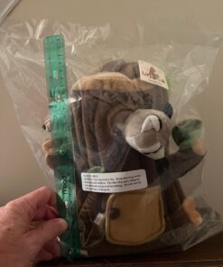 Alternative view of Plush Treehouse with Animals - Five (5) Stuffed Forest Animals