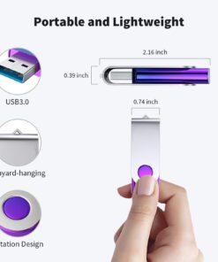 ABLAZE USB 3.0 Flash Drive 128GB, High Speed Thumb Drive 128GB USB 3.0 Flash Drive for Data Storage 1 Piece 10 61HM9rmjkzL