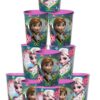 Blue Orchards Frozen 16-Ounce Cups (12), Disney Party Supplies, Frozen Party Tableware, Girls' Birthday Decorations