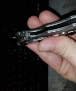 Zero Tolerance 0562CF Hinderer Slicer Folding Knife; 3.5” CPM-20CV Stonewashed and Satin Steel Blade, Carbon Fiber Front Handle, KVT Ball-Bearing Opening, Frame Lock and Reversible Pocketclip; 5.5 OZ… 3.5" 46 61HMYQTCtUL