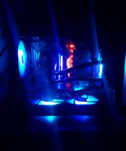 upHere RGB LED 120mm Case Fan,Quiet Edition High Airflow Adjustable Color LED Case Fan for PC Cases, CPU Coolers,Radiators System,5-Pack / C8123 69 61HMyGZxQRL