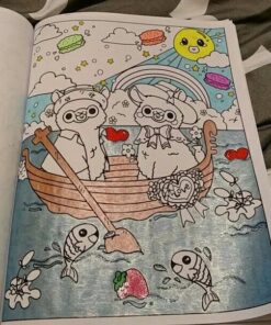 Kawaii Alpacas: A Super Cute Coloring Book (Kawaii, Manga and Anime Coloring Books for Adults, Teens and Tweens) Paperback 10 61HPHC5NhBL