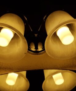 GE Lighting 79368 LED Bright Stik 10-watt (60-Watt Replacement), 760-Lumen Light Bulb Non-Dimmable with Medium Base, Soft White, 1 Box (3 Bulbs Total) 28 61HQB nPFjL