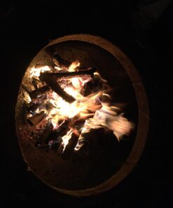 UniFlame, C-1541, 24 in. x 24 in. Hex Bar Log Grate 24 inch 35 61HQCP88UYL