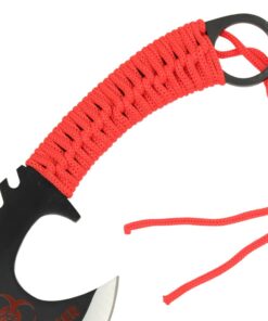 Armory Replicas Zombie Killer Skullsplitter Throwing Axe - Red 11 61HSGNTDyYL