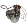 OLizee 3 Pots 5 Gal Stainless Steel Water Alcohol Distiller Copper Tube 18L Still Spirits Boiler Home Wine Making Kit