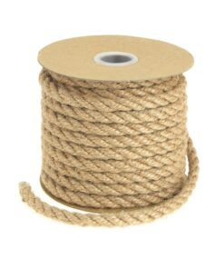 Homeford Burlap Jute Fiber Twine Rope, Natural, 6mm, 10 Yards