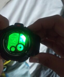 FANMIS Mens Military Multifunction Digital Watches 50M Water Resistant Electronic 7 Color LED Backlight Black Sports Watch red 33 61HTqfEmjsL