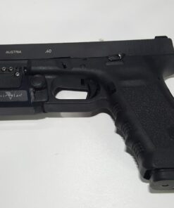 TALON Grips Adhesive Pistol Grip Compatible with Glock 17, 19X, 22, 24, 31, 34, 35, 37 - Made in The USA Previous Generation Rubber-Black 71 61HU0F27m4L