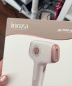 INNZA Laser Hair Removal with Ice Cooling Care Function for Women Permanent,999,999 Flashes Painless IPL Hair Remover, Hair Removal Device for Armpits Legs Arms Bikini Line (1-White) 1-white 29 61HUfJ4vIxL