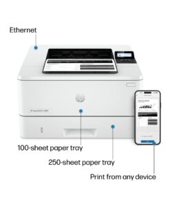 HP LaserJet Pro 4001n Black & White Printer, Works with Alexa 23 61HV4RIHDML