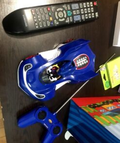 Sonic NKOK RC SSAS R2 Car with Lights, Blue (614) 27 61HVSJCFKxL