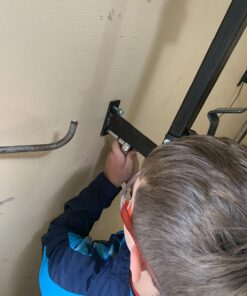 Buyers Products LT12 Landscape Trimmer Edger Locking Rack for Enclosed Trailers & Walls Holds 3 Yard Lawn Weed Whackers Tools, Pack of 1, Black Trimmer Rack 27 61HX3YOQLbL