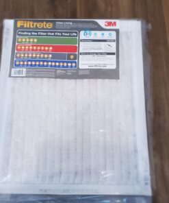 Filtrete 20x25x1 Air Filter, MPR 300, MERV 5, Clean Living Basic Dust 3-Month Pleated 1-Inch Air Filters, 6 Filters 37 61HYXvjVWL