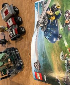 LEGO Jurassic World Blue's Helicopter Pursuit 75928 Building Kit (397 Pieces) 57 61Ha7g84RwL