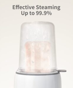 Bottle Warmer, GROWNSY 8-in-1 Fast Baby Milk Warmer with Timer for Breastmilk or Formula, Accurate Temperature Control, with Defrost, Sterili-zing, Keep, Heat Baby Food Jars Function Gray 31 61HaD8sBfcL