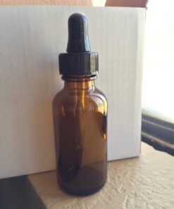 Nelipo 1oz Amber Glass Bottles for Essential Oils with Glass Eye Dropper - Pack of 6 6 Pack 29 61HbX3Z NL