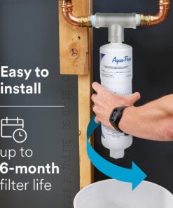 Aqua-Pure 70020003060 Whole House Scale Inhibition Inline Water System AP430SS, Helps Prevent Scale Build Up On Hot Water Heaters and Boilers 32 61HcIgM iqL