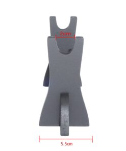 Eforlife 8" Wand Stand Black Wood Mini Samurai Sword Stand Wakizashi Tanto Blade Holder Dagger Dispaly Stand Short Sword Rack 17 61Hccdz3o4L