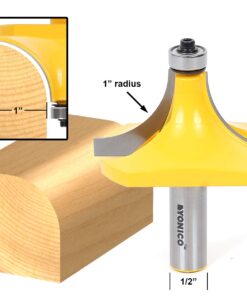 YONICO 13169 1-Inch Radius Round Over Edge Forming Router Bit 1/2-Inch Shank 1" Radius - 1/2" Shank 4 61HeYUqpcsL