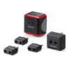 Samsonite Converter/Adapter Kit with Pouch, Black/Red, One Size 7 61HegakrE3L