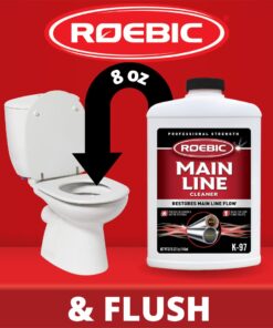 Alternative view of Roebic K-97 Main Line Cleaner, Exclusive Bacteria Digests Paper, Fats, and Grease in Sewer and Septic Systems, 32 Ounces(Packaging May Vary)