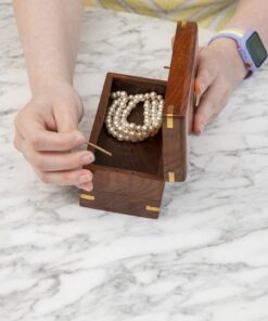 Bits and Pieces - Secret Enigma Puzzle Box - Camouflage Your Cash Money Holder - Brain Teaser - Wooden Secret Compartment Brain Game Enigma Secret Box 18 61HhvI4xozL