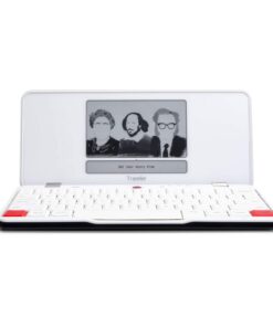 Freewrite Traveler | Lightweight and Portable Typewriter with E Ink Digital Screen for Distraction-Free Drafting | Word Processor with Wifi Cloud Sync and Long Battery Life for Writers on the Move