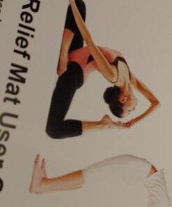 Dr Relief Acupressure Mat 28" x 17" - Shiatsu Intervention Mat & Pillow Gift Set - Quick Back & Neck Pain Relief for Men & Women, Cushion for Sciatica, Trigger Point Therapy, Stress Relief Black/White Spikes 23 61HlwaXQ8LL