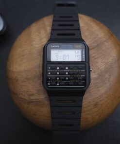 Casio Men's Vintage CA-53W-1CR Calculator Watch 37 61Hm89vsI1L